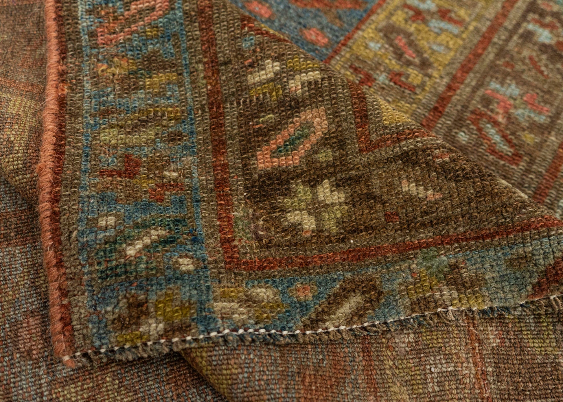 Turkish Antique Runner Rug 3'6" x 16'9" #23672