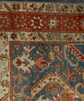 Turkish Antique Runner Rug 3'4" x 17'4" #23675