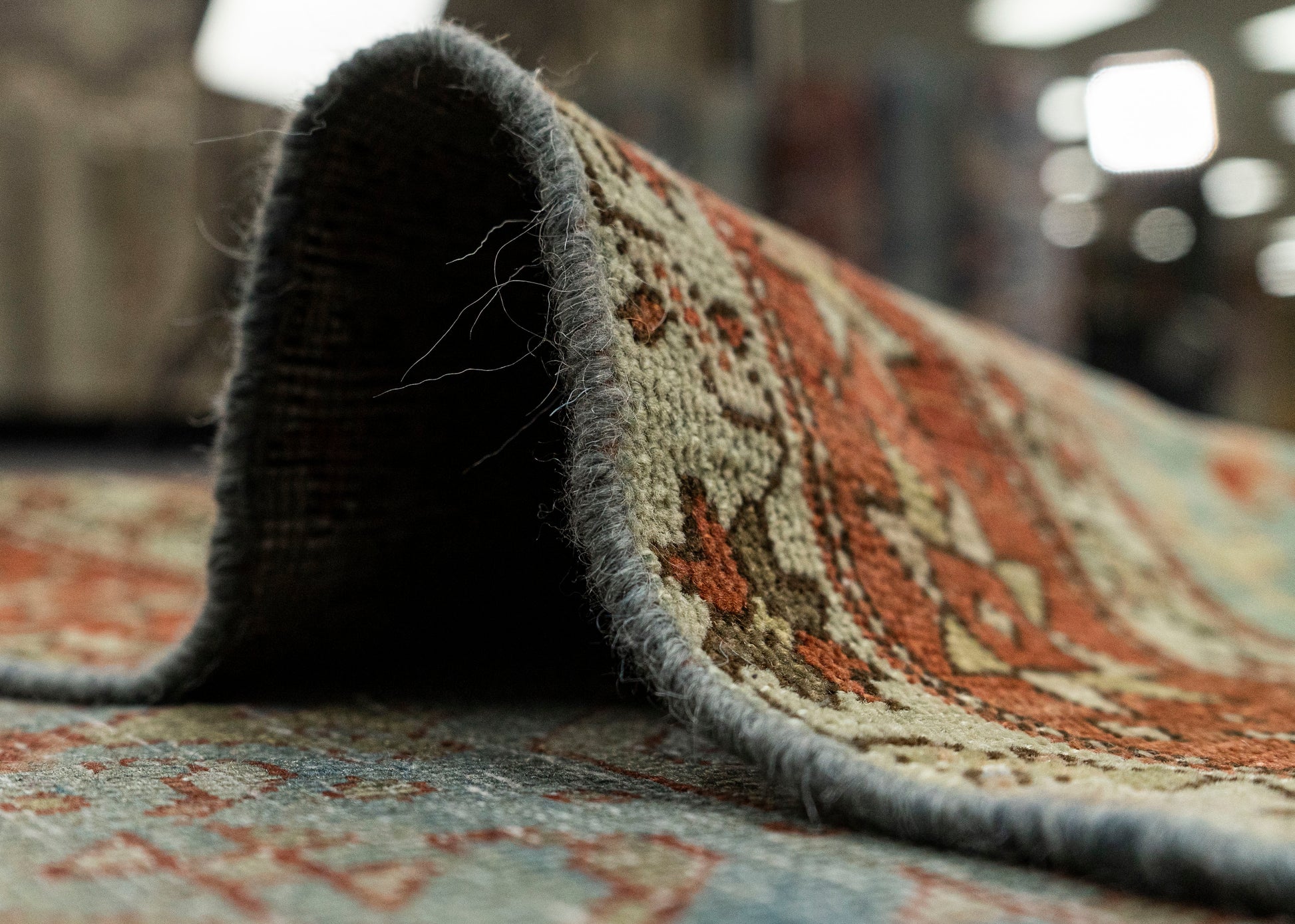Turkish Antique Runner Rug 3'4" x 17'4" #23675