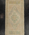 Turkish Mini Rug Oriental Hand Knotted Vintage Rug 1'10" x 3'8" #21011