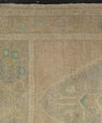 Turkish Mini Rug Oriental Hand Knotted Vintage Rug 1'10" x 3'8" #21011