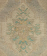 Turkish Mini Rug Oriental Hand Knotted Vintage Rug 1'10" x 3'8" #21011