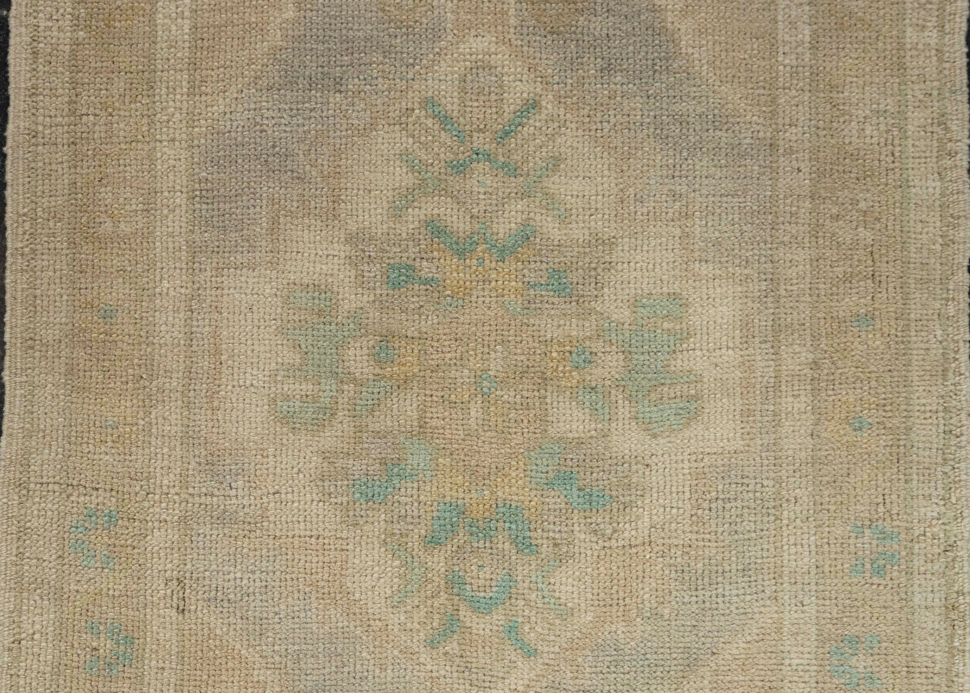 Turkish Mini Rug Oriental Hand Knotted Vintage Rug 1'10" x 3'8" #21011