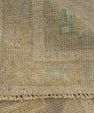 Turkish Mini Rug Oriental Hand Knotted Vintage Rug 1'10" x 3'8" #21011