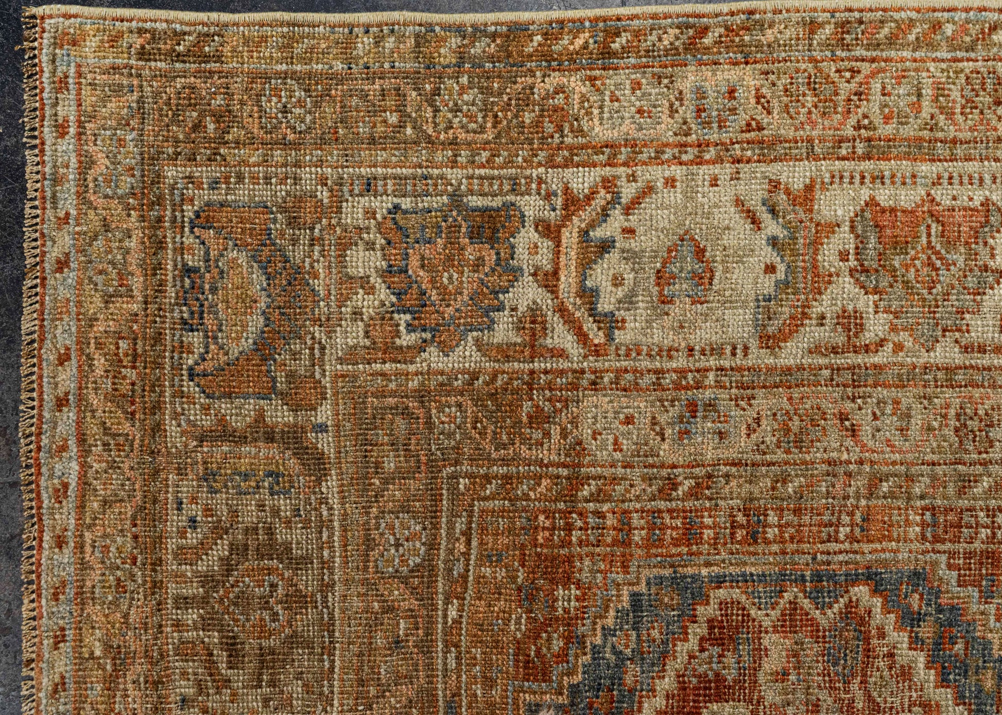 Turkish Antique Runner Rug 7' x 9'7" #23670