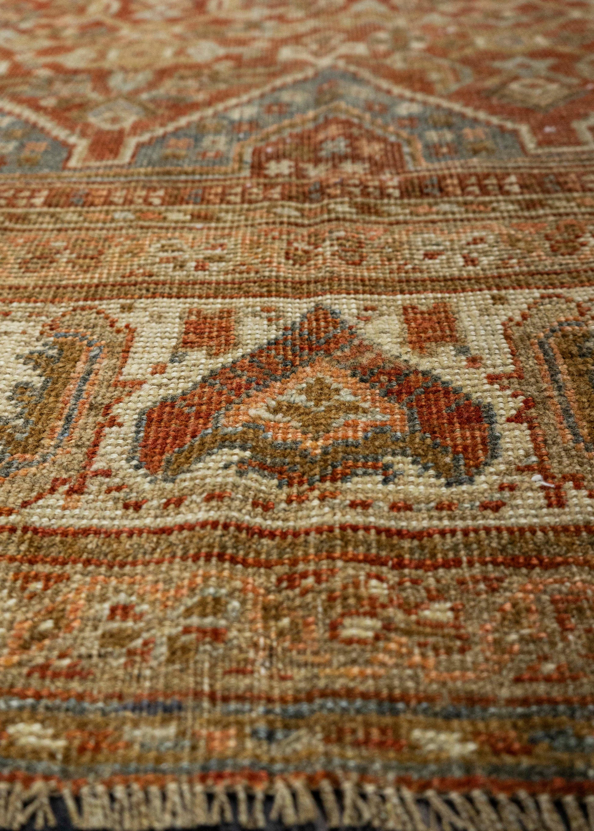 Turkish Antique Runner Rug 7' x 9'7" #23670