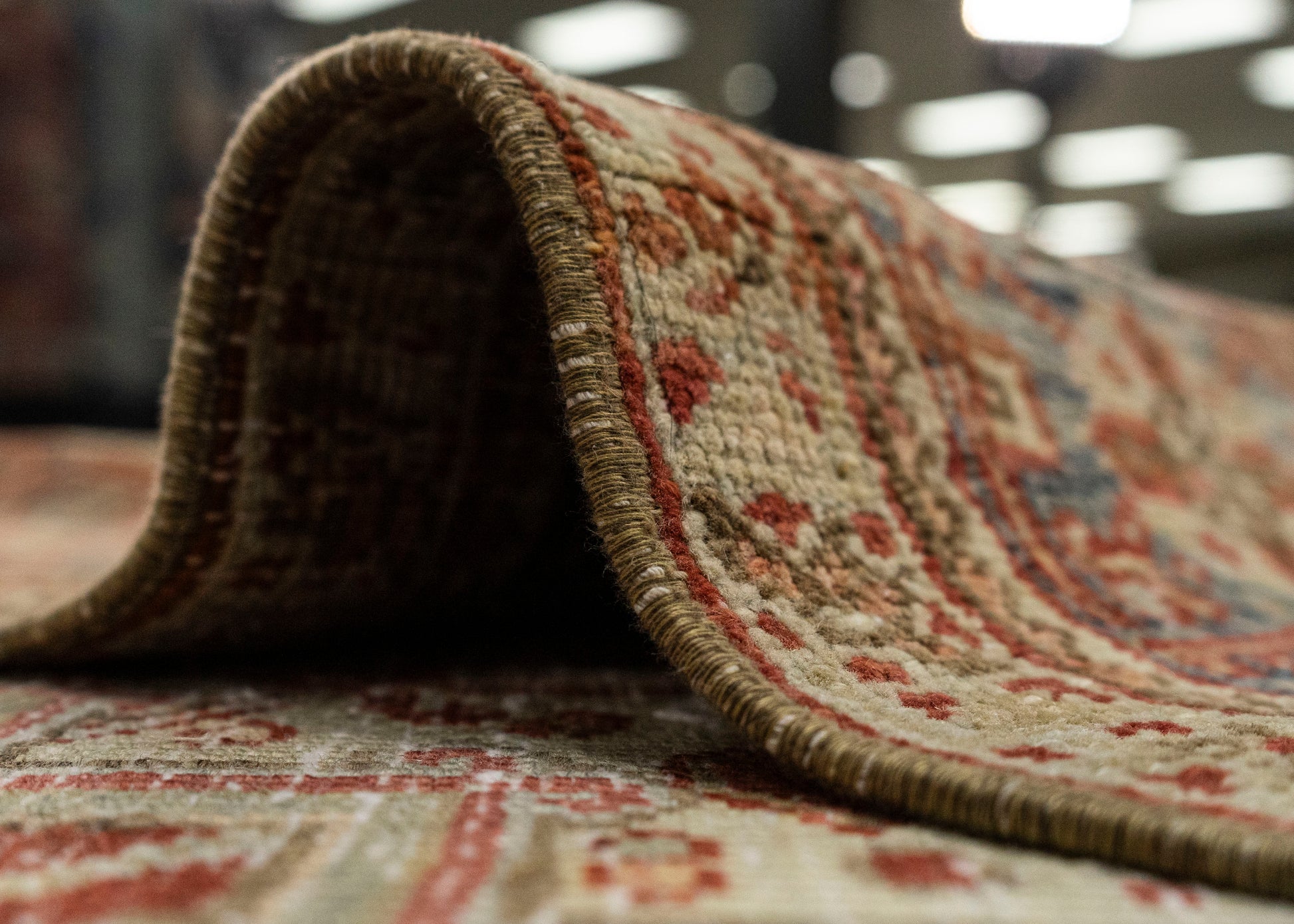 Turkish Antique Runner Rug 7'6" x 10'10" #23669