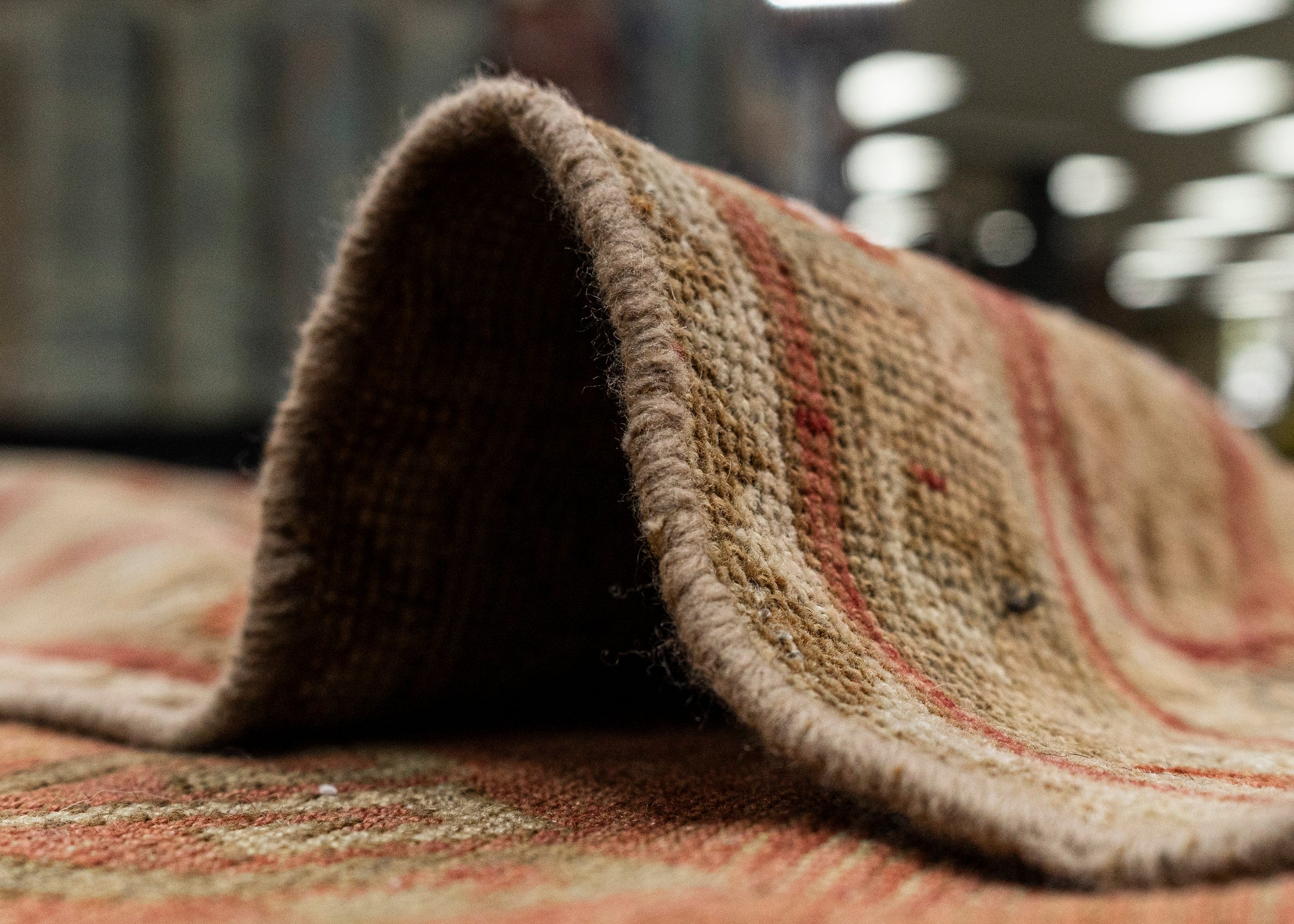 Turkish Antique Runner Rug 10'8" x 11'6" #24232