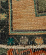Turkish Mini Rug Oriental Hand Knotted Vintage Rug 1'5" x 3'6" #21214