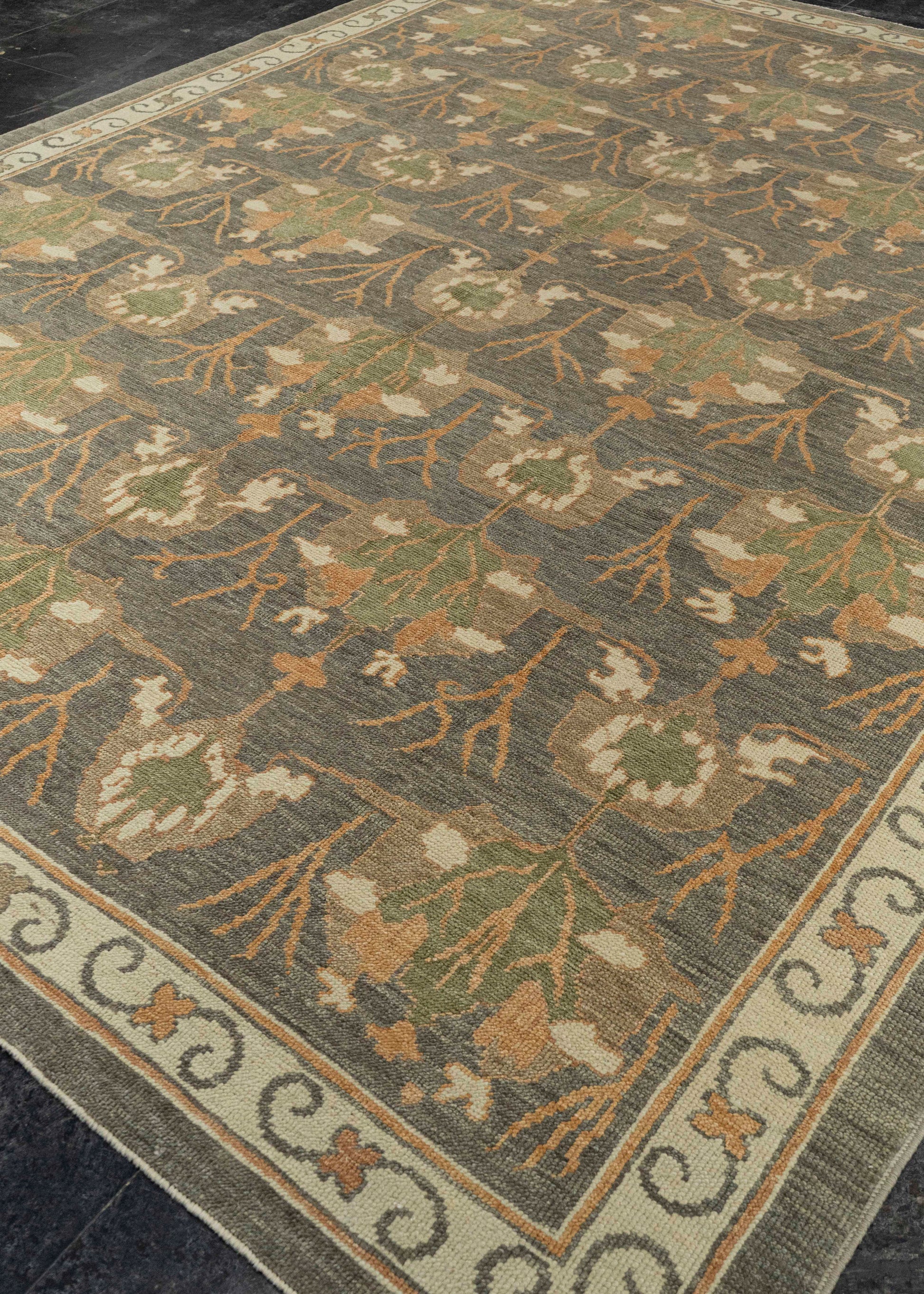 Turkish Oushak Rug 9'5" x 12'5" #22232
