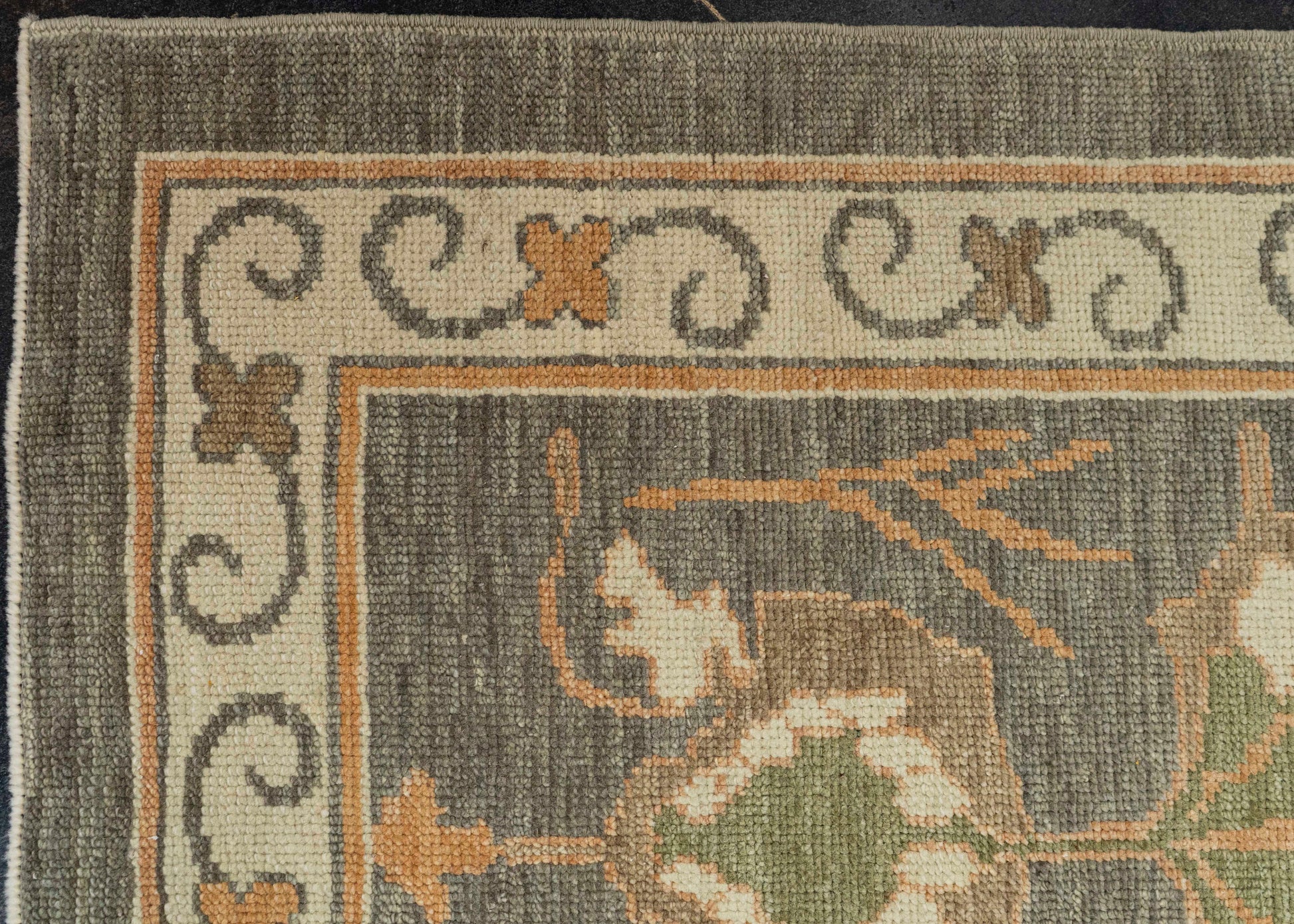 Turkish Oushak Rug 9'5" x 12'5" #22232