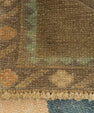 Turkish Mini Rug Oriental Hand Knotted Vintage Rug 1'6" x 2'9" #21276