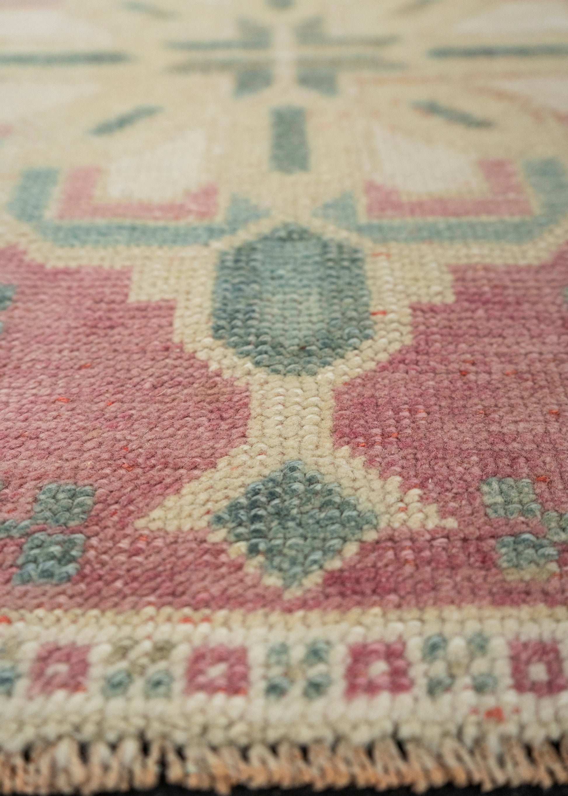 Turkish Mini Rug Oriental Hand Knotted Vintage Rug 2'2" x 2'4" #21193