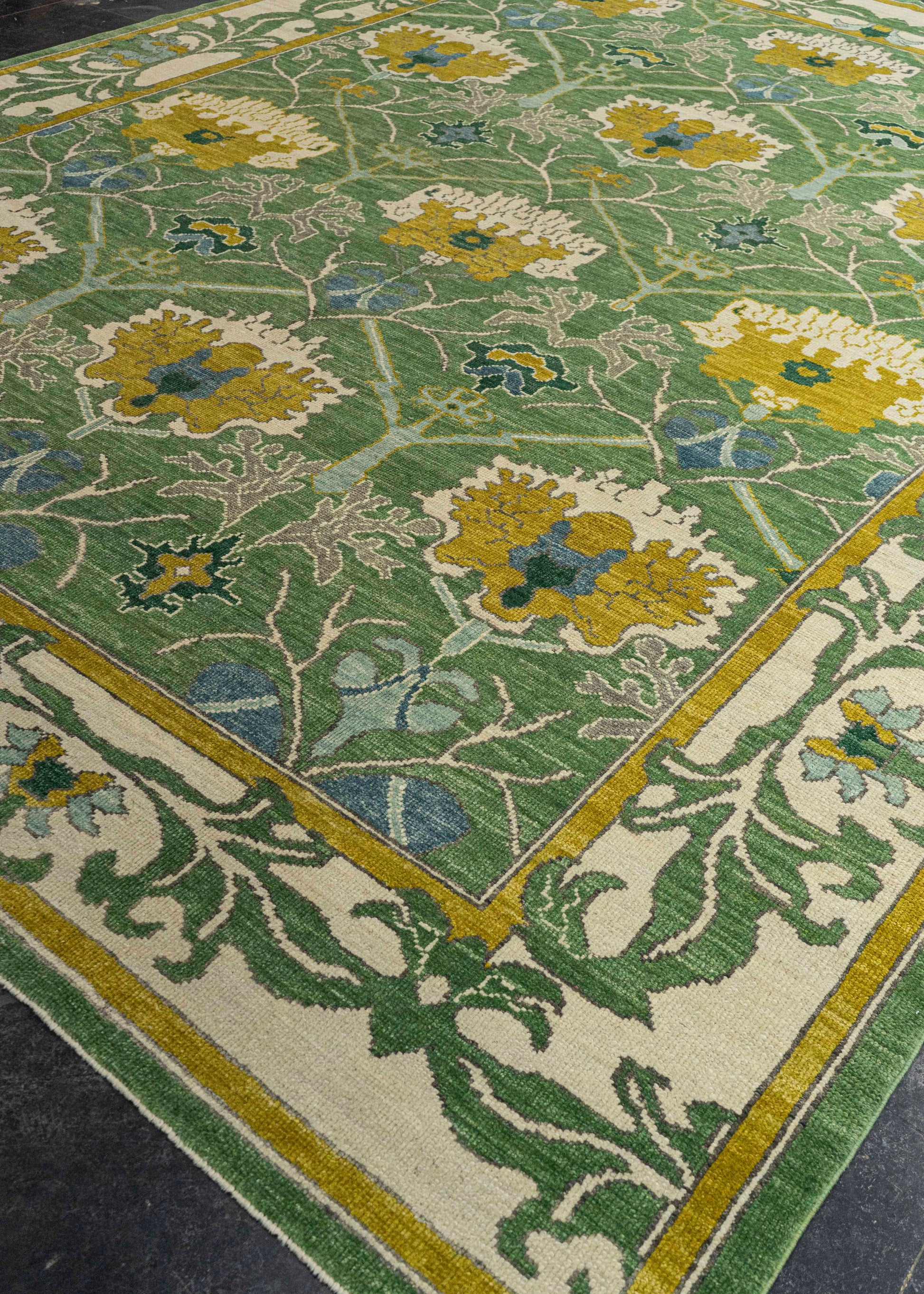 Turkish Oushak Rug 10'9" x 14'3" #22255