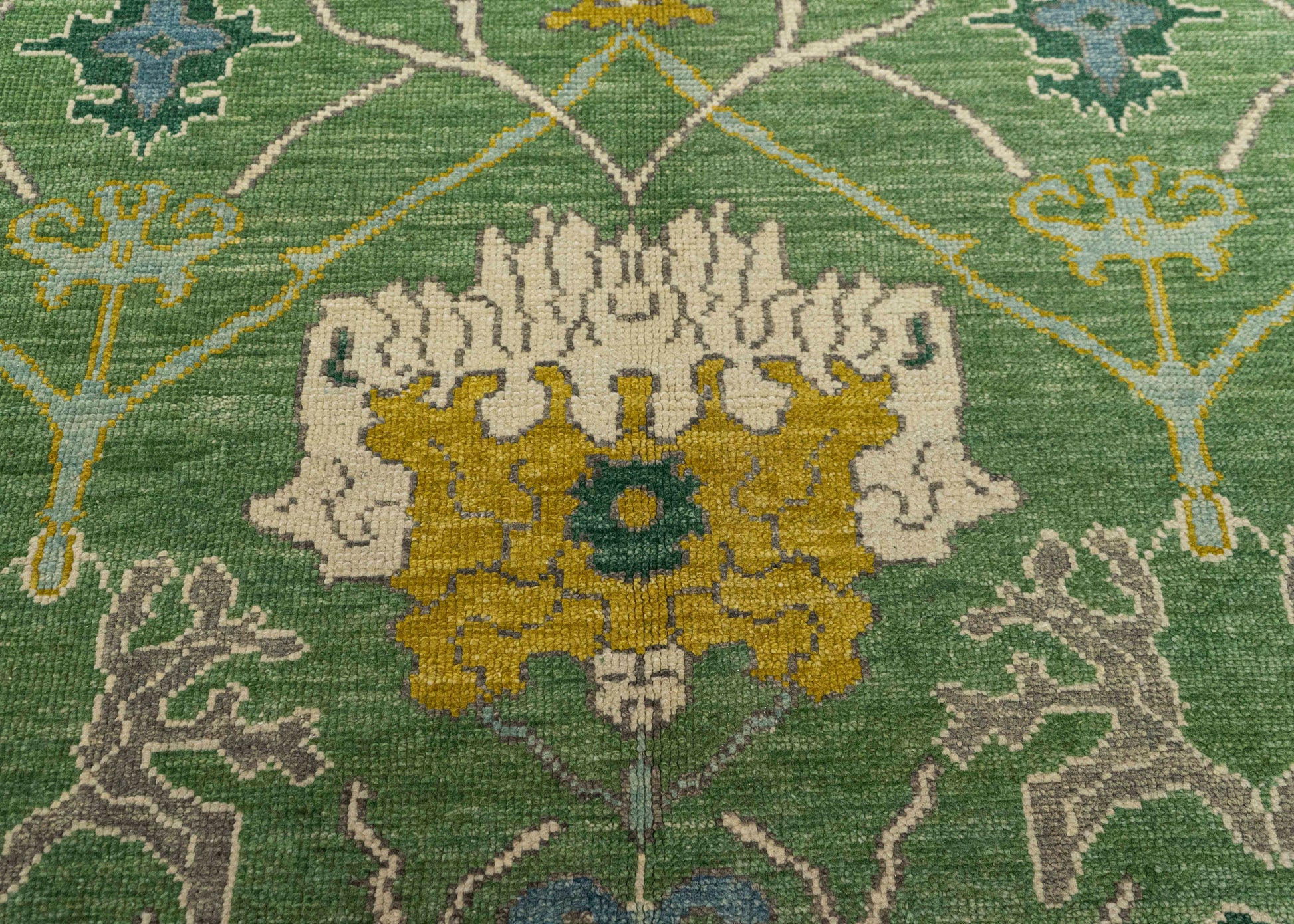 Turkish Oushak Rug 10'9" x 14'3" #22255