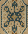 Turkish Mini Rug Oriental Hand Knotted Vintage Rug 1'5" x 3'2" #21135
