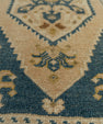 Turkish Mini Rug Oriental Hand Knotted Vintage Rug 1'5" x 3'2" #21135