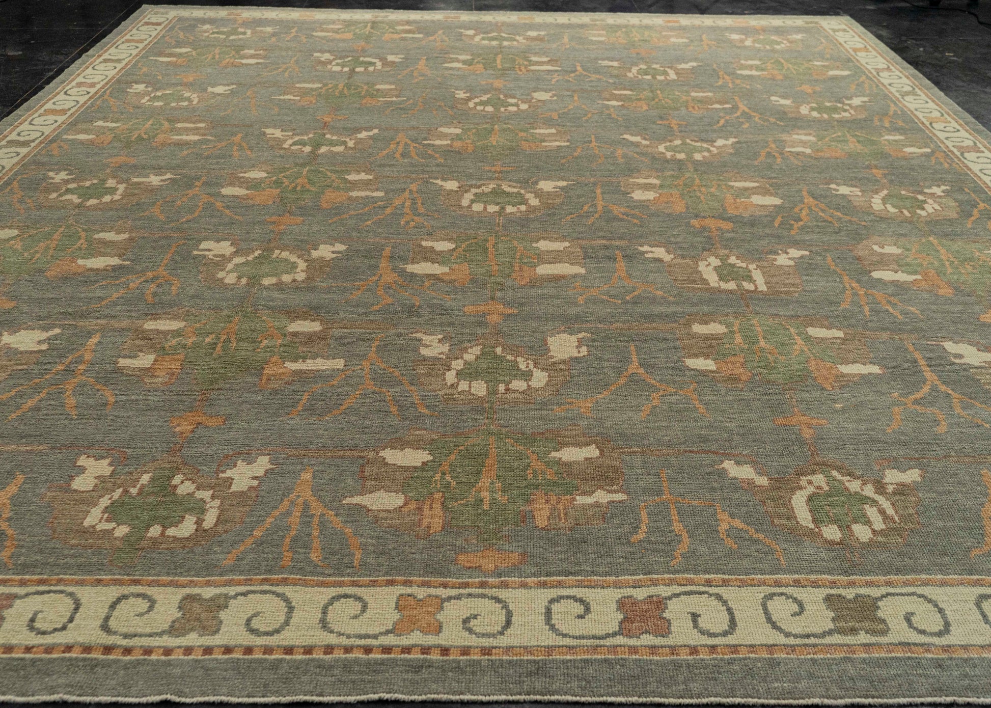 Turkish Oushak Rug 12'6" x 15'5" #22172