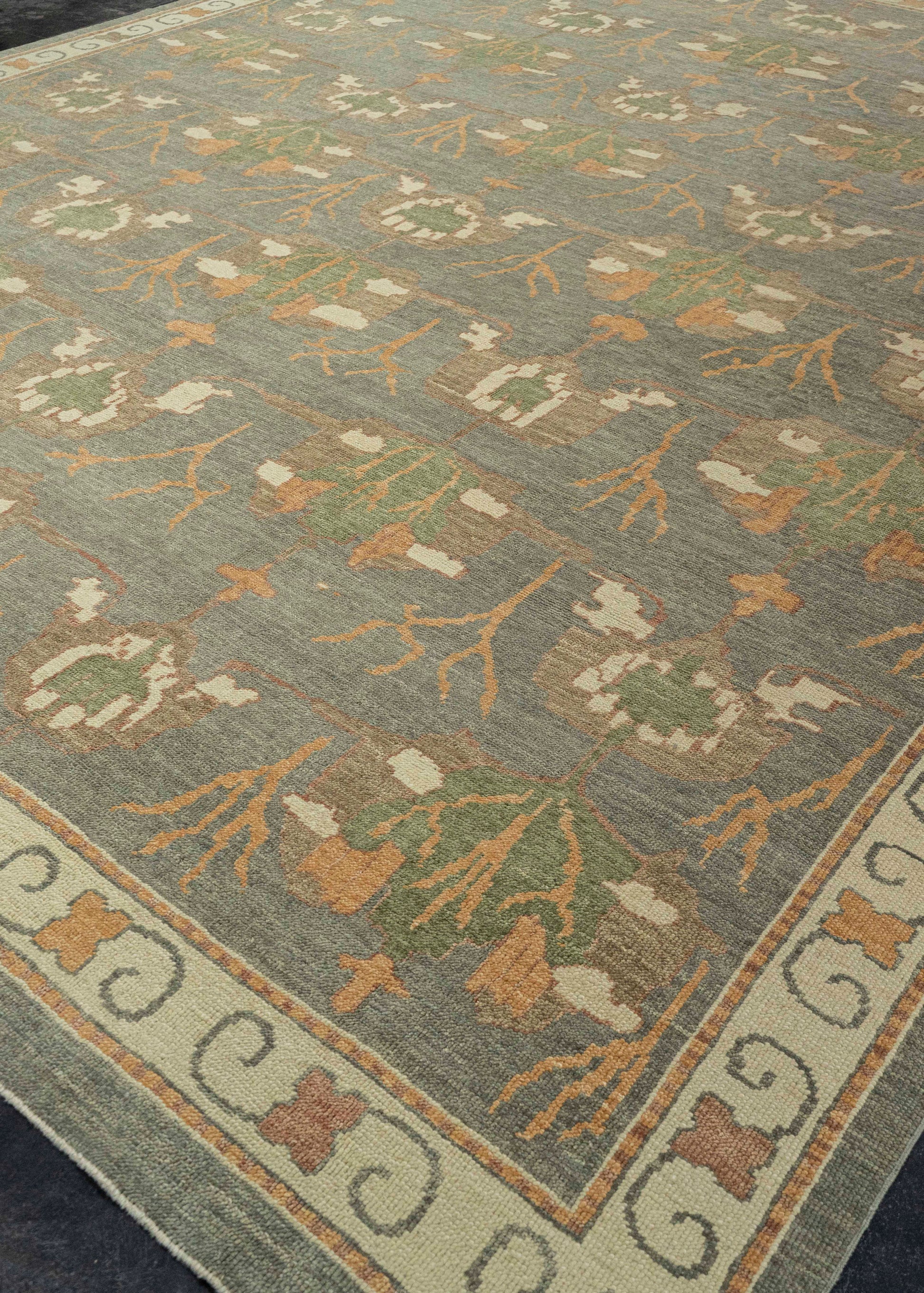 Turkish Oushak Rug 12'6" x 15'5" #22172