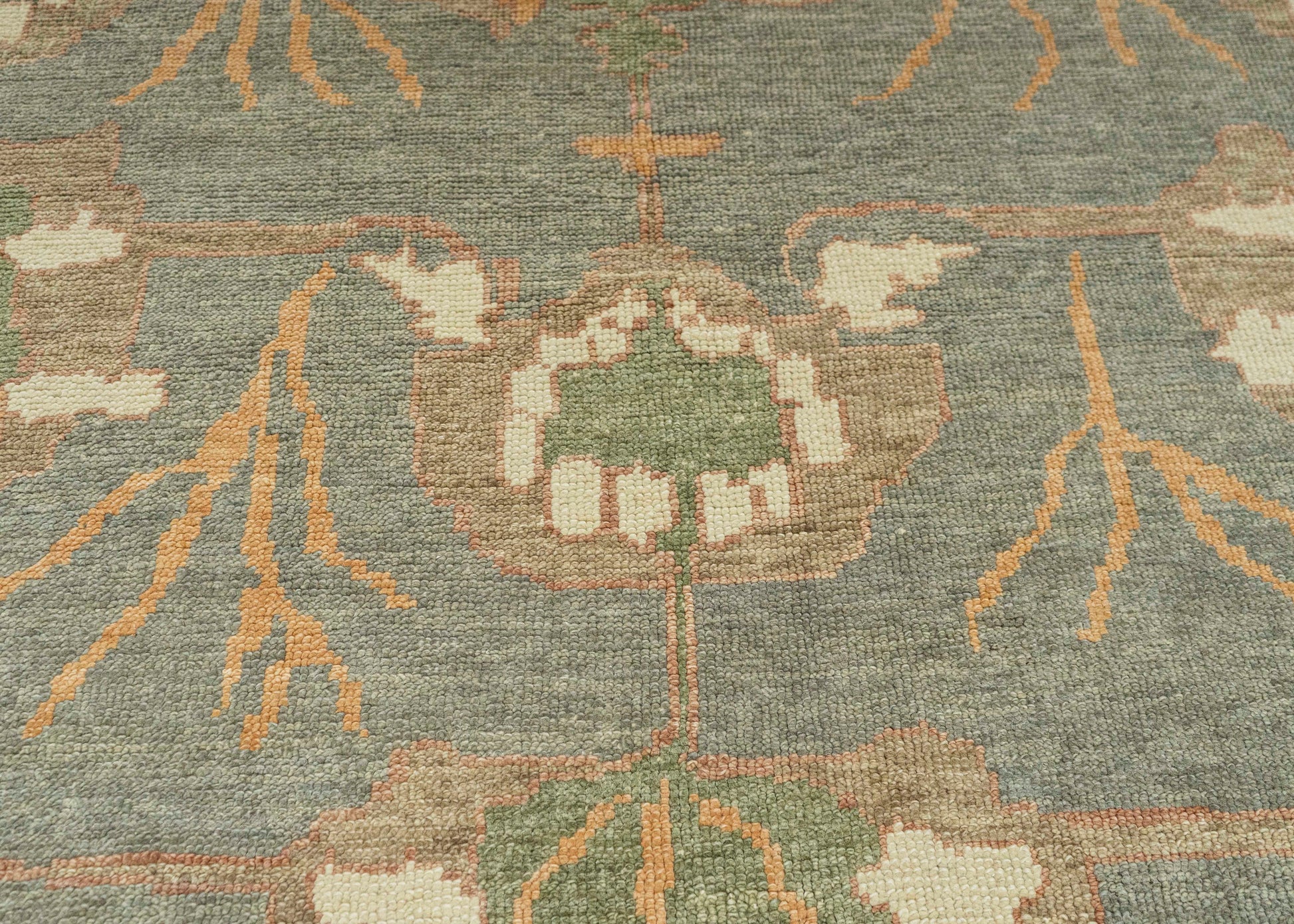 Turkish Oushak Rug 12'6" x 15'5" #22172