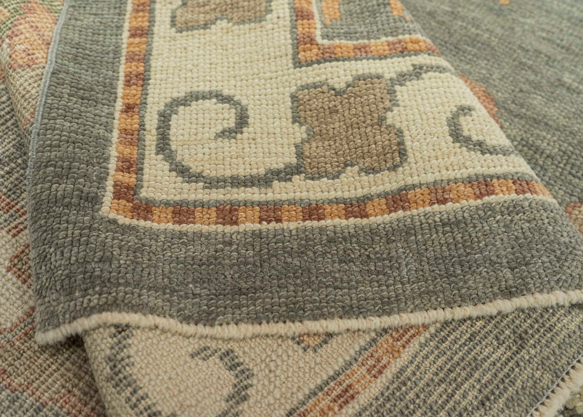 Turkish Oushak Rug 12'6" x 15'5" #22172