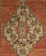 Turkish Mini Rug Oriental Hand Knotted Vintage Rug 1'10" x 3'9" #21250