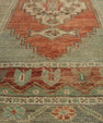 Turkish Mini Rug Oriental Hand Knotted Vintage Rug 1'10" x 3'9" #21250