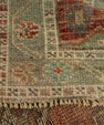 Turkish Mini Rug Oriental Hand Knotted Vintage Rug 1'10" x 3'9" #21250