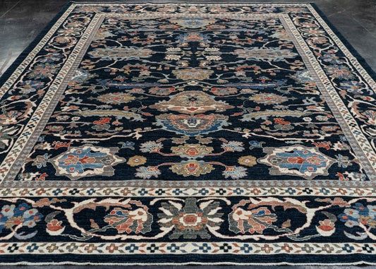 Turkish Oushak Antique Look Rug 9'3" x 12'3" #23052