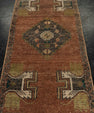 Turkish Mini Rug Oriental Hand Knotted Vintage Rug 1'7" x 3'4" #21275