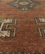 Turkish Mini Rug Oriental Hand Knotted Vintage Rug 1'7" x 3'4" #21275