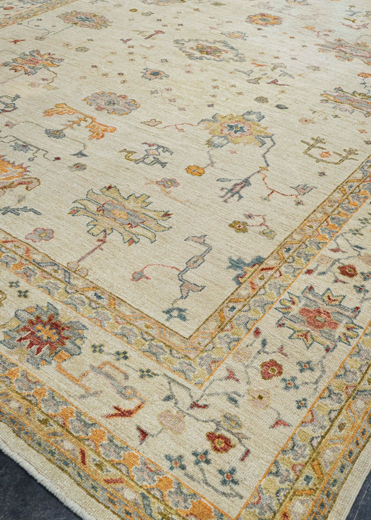 Turkish Oushak Rug 11'9" x 15'9" #24503