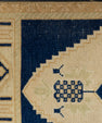 Turkish Mini Rug Oriental Hand Knotted Vintage Rug 1'8" x 3'10" #21280