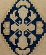 Turkish Mini Rug Oriental Hand Knotted Vintage Rug 1'8" x 3'10" #21280