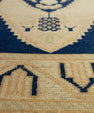 Turkish Mini Rug Oriental Hand Knotted Vintage Rug 1'8" x 3'10" #21280
