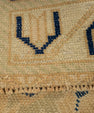 Turkish Mini Rug Oriental Hand Knotted Vintage Rug 1'8" x 3'10" #21280