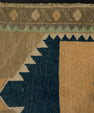 Turkish Mini Rug Oriental Hand Knotted Vintage Rug 1'6" x 2'9" #21219