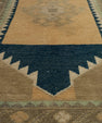 Turkish Mini Rug Oriental Hand Knotted Vintage Rug 1'6" x 2'9" #21219