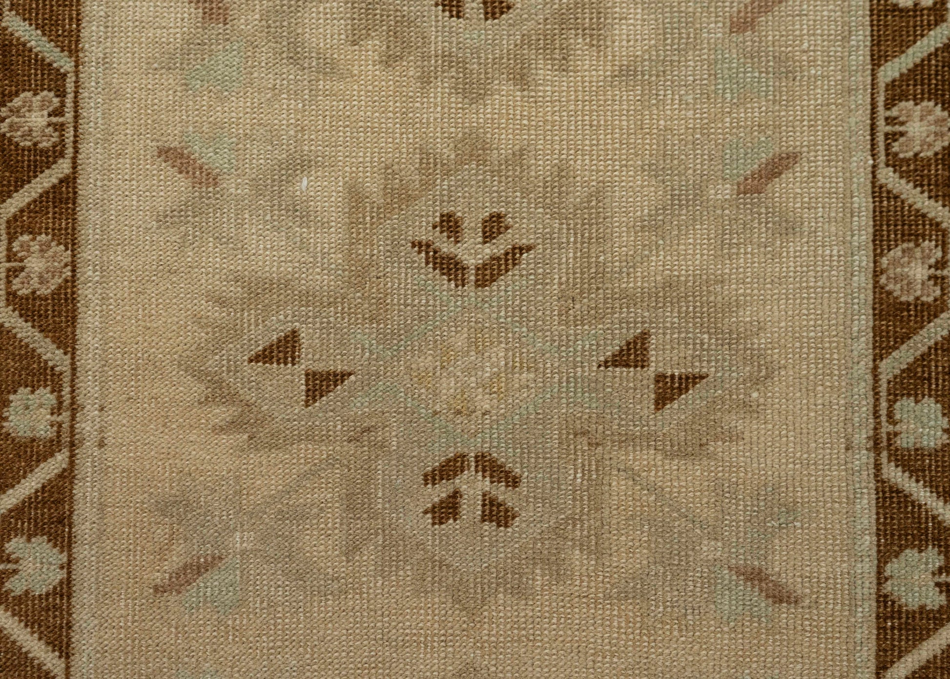 Turkish Mini Rug Oriental Hand Knotted Vintage Rug 1'9" x 3'1" #21283