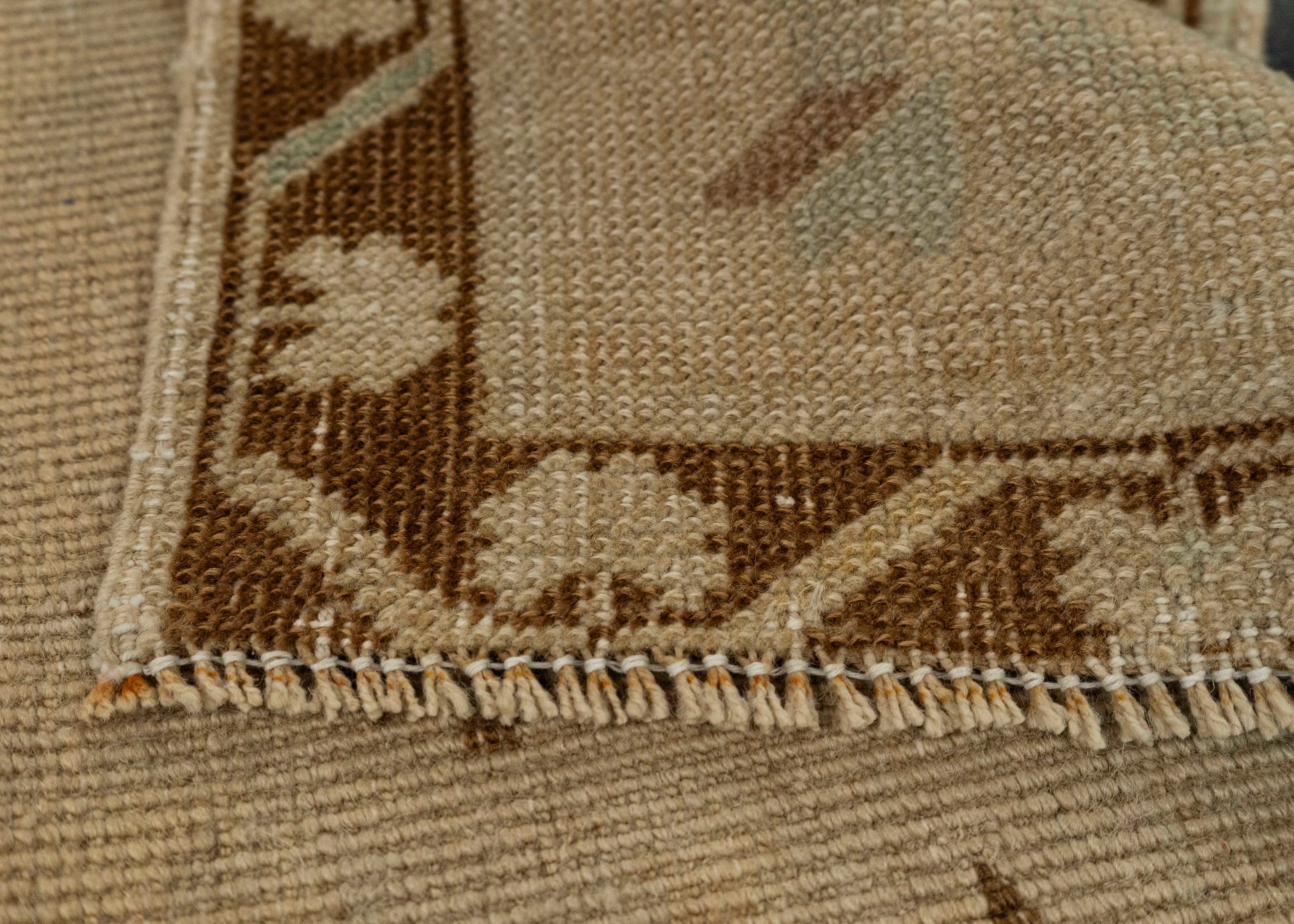 Turkish Mini Rug Oriental Hand Knotted Vintage Rug 1'9" x 3'1" #21283