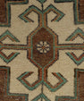 Turkish Mini Rug Oriental Hand Knotted Vintage Rug 1'7" x 2'11" #21274