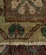 Turkish Mini Rug Oriental Hand Knotted Vintage Rug 1'7" x 2'11" #21274