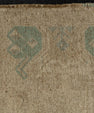 Turkish Mini Rug Oriental Hand Knotted Vintage Rug 1'7" x 3'5" #21279