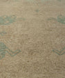Turkish Mini Rug Oriental Hand Knotted Vintage Rug 1'7" x 3'5" #21279
