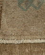 Turkish Mini Rug Oriental Hand Knotted Vintage Rug 1'7" x 3'5" #21279