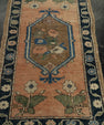 Turkish Mini Rug Oriental Hand Knotted Vintage Rug 1'6" x 2'8" #21277