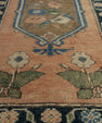 Turkish Mini Rug Oriental Hand Knotted Vintage Rug 1'6" x 2'8" #21277