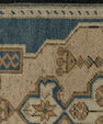 Turkish Mini Rug Oriental Hand Knotted Vintage Rug 1'6" x 2'7" #21223