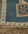 Turkish Mini Rug Oriental Hand Knotted Vintage Rug 1'6" x 2'7" #21223