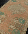 Turkish Mini Rug Oriental Hand Knotted Vintage Rug 1'8" x 3'2 #21293